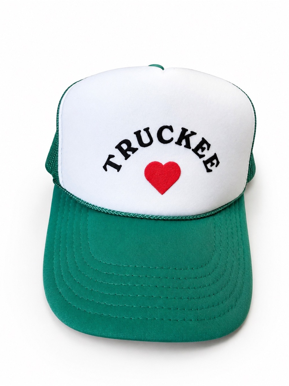 OTTO Teal Mesh Cap Red Truckee mesh hat SnapBack